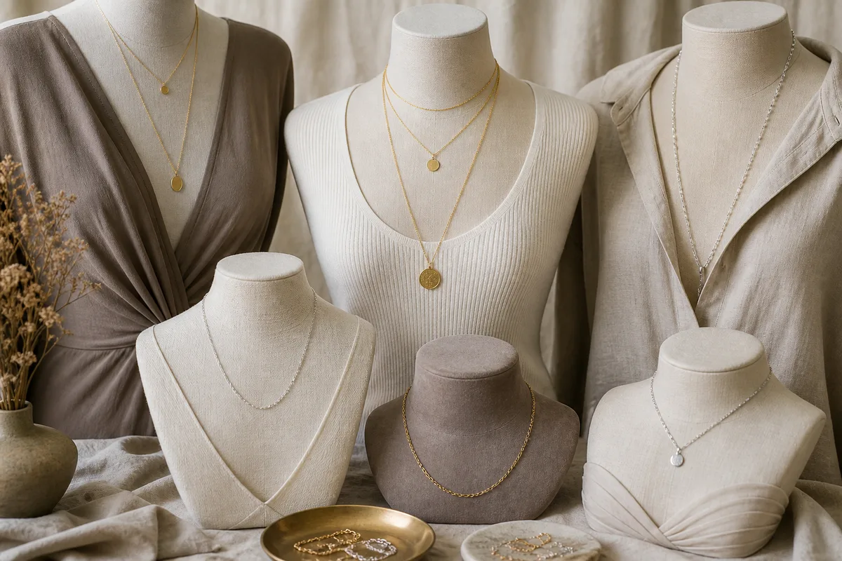 Choisir la longueur d'un collier selon l'encolure