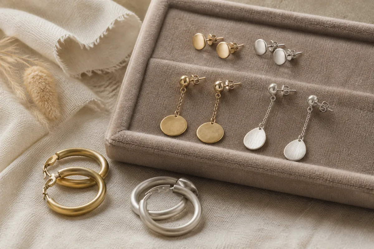 Créoles, puces, pendantes : quelles boucles d'oreilles